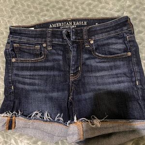 American eagle jean shorts